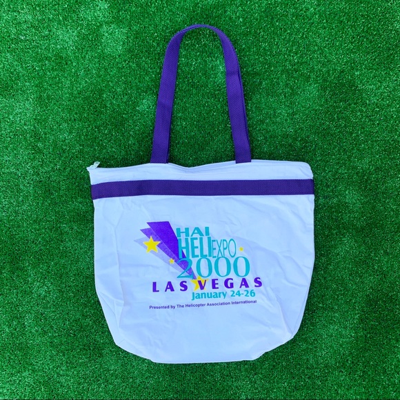 Vintage Y2K Rolls Royce Canvas Tote Beach Bag - Picture 3 of 5